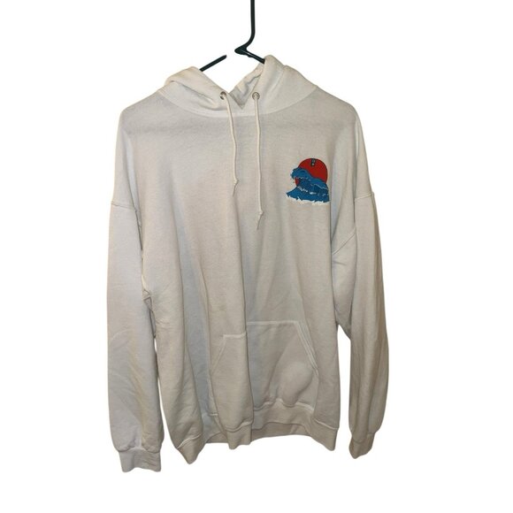 Artist Union Other - Men's Artist Union Tokyo Ocean Wave Graphic  Hoodie XL Pullover Kangaroo Pockets